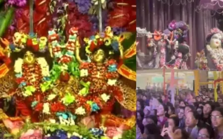 दिल्ली-NCR में जन्माष्टमी की धूम, सुबह से मंदिरों में भक्तों की भीड़