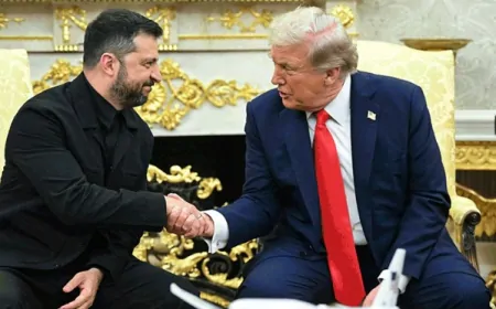 व्हाइट हाउस में हुई ट्रंप-जेलेंस्की की बैठक, ट्रंप ने फिर किया भारत-पाक युद्ध रोकने का दावा