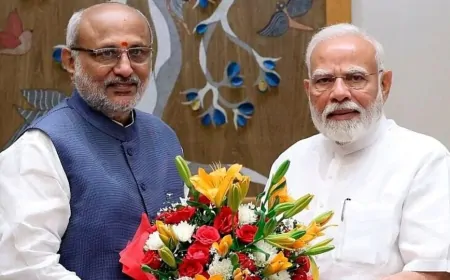 उपराष्ट्रपति चुनाव: CP राधाकृष्णन आज करेंगे नामांकन, PM मोदी समेत NDA के 20 नेता बनेंगे प्रस्तावक