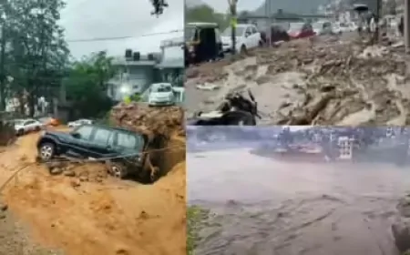 हिमाचल प्रदेश में बारिश-बाढ़ से हाल बेहाल, कुल्लू, मंडी, सिरमौर, ऊना, शिमला, सोलन में बारिश का अलर्ट