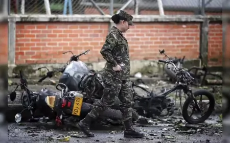 तेज धमाकों से दहला कोलंबिया का काली शहर, विस्फोट से पांच लोगों की मौत की आशंका