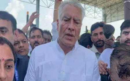 पंजाब BJP चीफ सुनील जाखड़ को पुलिस ने किया गिरफ्तार, आखिर क्या थी वजह?