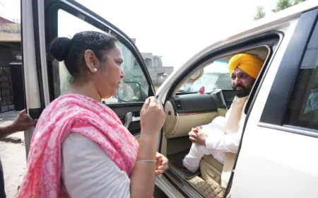 बाढ़ राहत के लिए मैदान में उतरी मान सरकार, 8 कैबिनेट मंत्रियों ने फ़ील्ड पर संभाला मोर्चा