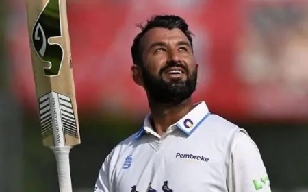 चेतेश्वर पुजारा ने अंतर्राष्ट्रीय क्रिकेट को कहा अलविदा, सभी फॉर्मेट से लिया संन्यास 