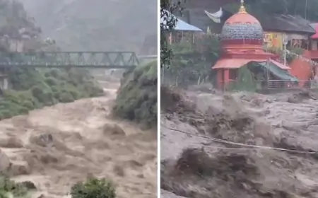 जम्मू-कश्मीर के डोडा में बादल फटने से भारी तबाही, चिनाब नदी खतरे के निशान से ऊपर