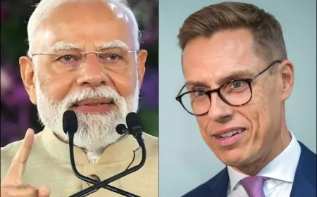 फिनलैंड के राष्ट्रपति ने PM मोदी से की बात, यूक्रेन सहित कई अहम मुद्दों पर हुई चर्चा