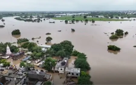 जम्मू में फटा बादल, पंजाब में बढ़ा खतरा, पंजाब के कई जिले डूबे 