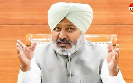 GST दर तार्किकरण पर बैठक, पंजाब के वित्त मंत्री ने राज्यों के वित्तीय हितों की सुरक्षा और मुआवजे की माँग की