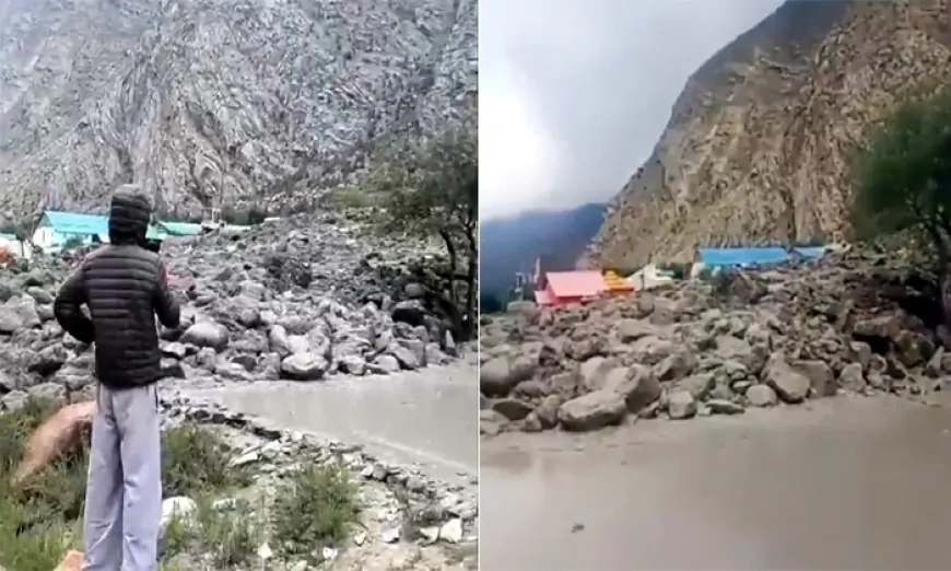 लाहौल-स्पीति में बादल फटने से हादसा, BRO के कैंप में घुसा मलबा