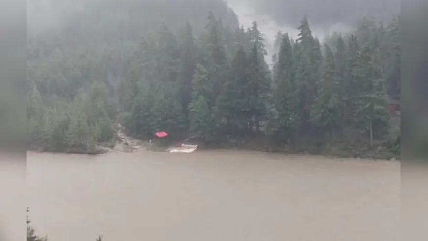 धराली के पास सुखी टॉप में एक और बादल फटा