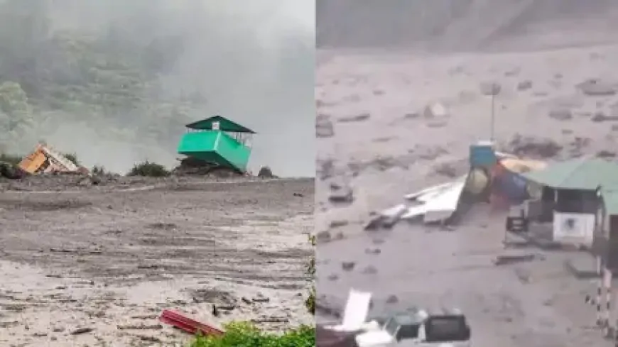 उत्तरकाशी में मची तबाही, बाढ़ की चपेट में आया सेना का कैंप, कई जवान हुए लापता 