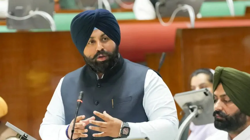 शिक्षा मंत्री हरजोत सिंह बैंस पहुंचे श्री केसगढ़ साहिब