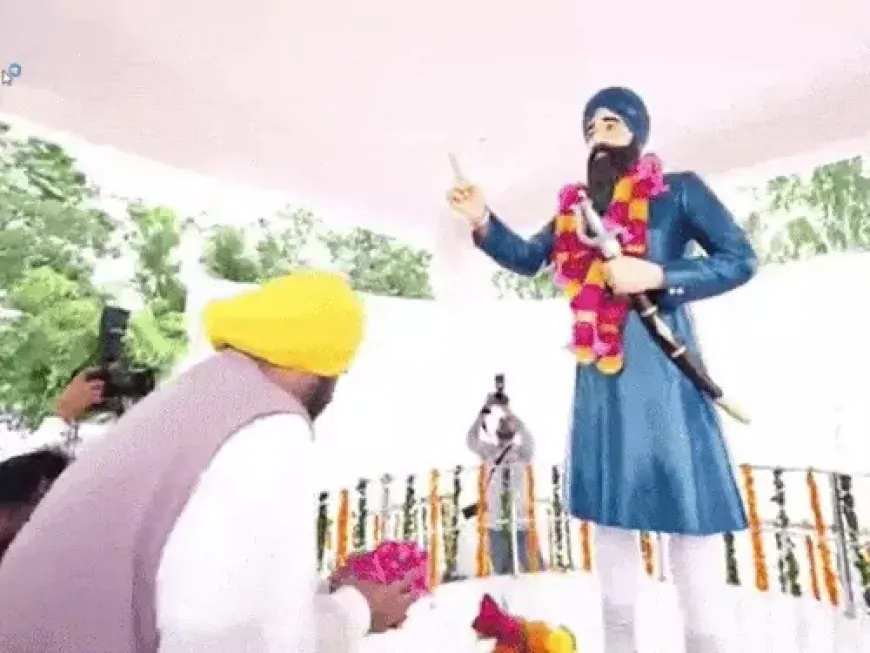 CM भगवंत सिंह मान का धूरी में कार्यक्रम, 17.21 करोड़ की विकास कार्यों का किया शुभारंभ