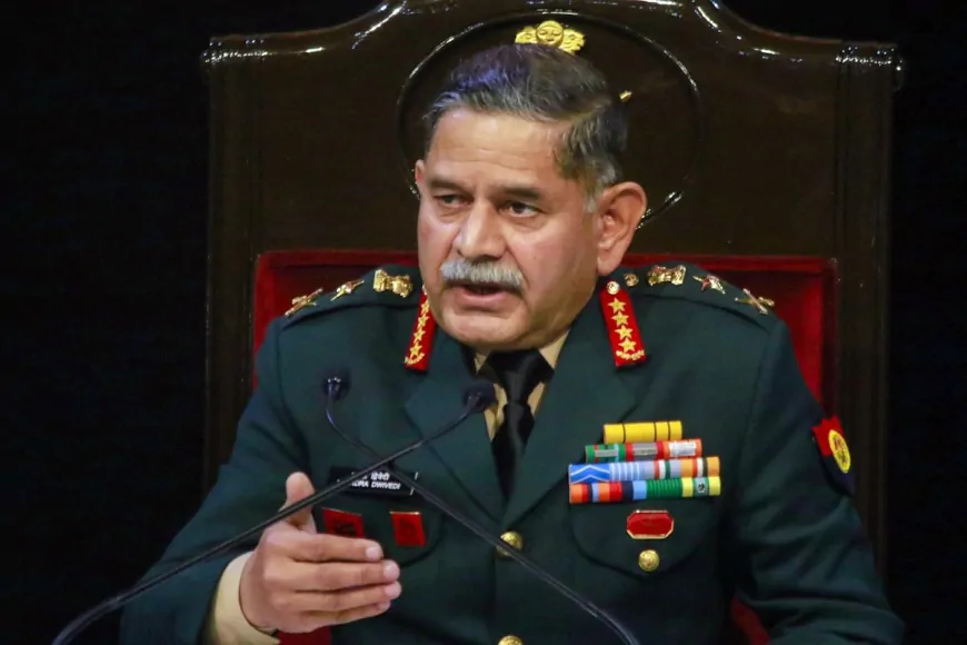 Army Chief जनरल उपेन्द्र द्विवेदी का बड़ा बयान, जल्द हो सकता है अगला युद्ध..!