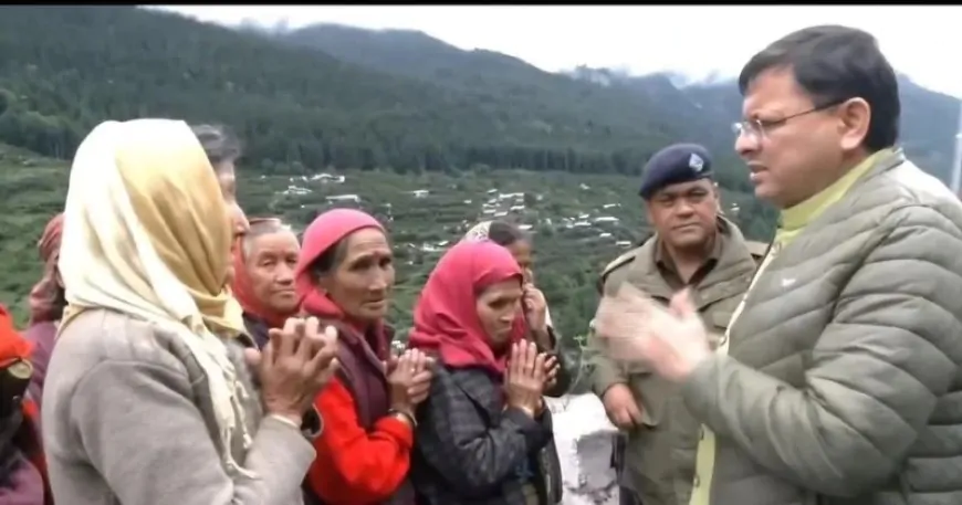 CM धामी ने की धराली में राहत-बचाव कार्यों की समीक्षा, धराली में राहत कार्यों में तेजी के आदेश