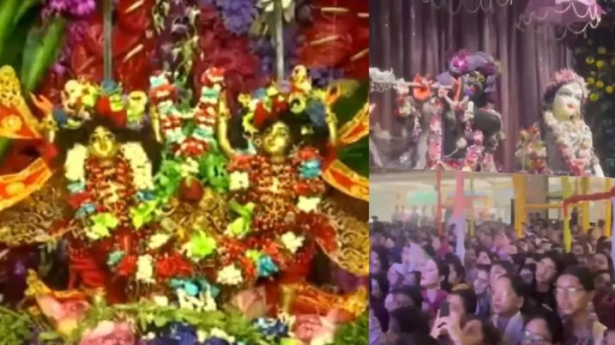 दिल्ली-NCR में जन्माष्टमी की धूम, सुबह से मंदिरों में भक्तों की भीड़