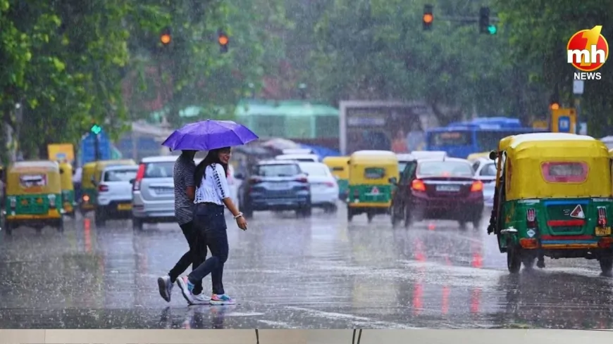 दिल्ली-NCR में फिर शुरू हुई झमाझम बारिश, ऑरेंज अलर्ट जारी