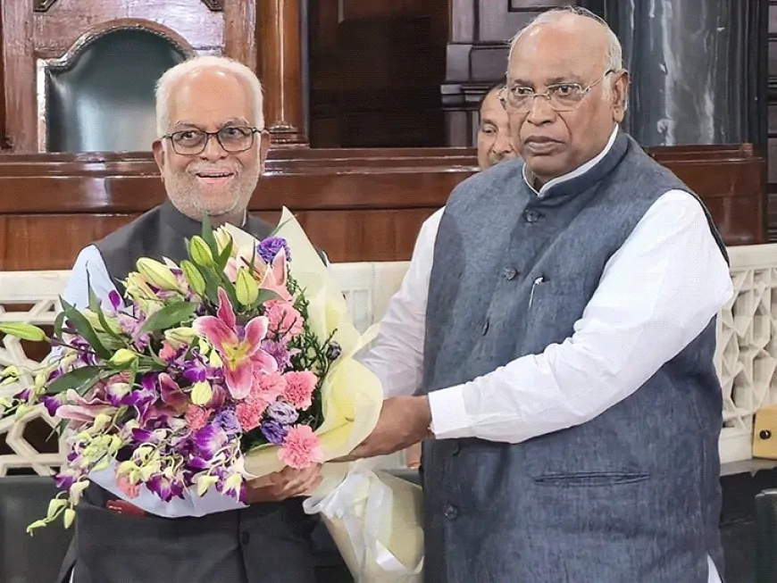 उपराष्ट्रपति चुनाव: नामांकन का आज आखिरी दिन, विपक्षी के उम्मीदवार बी. सुदर्शन रेड्डी आज करेंगे नामांकन