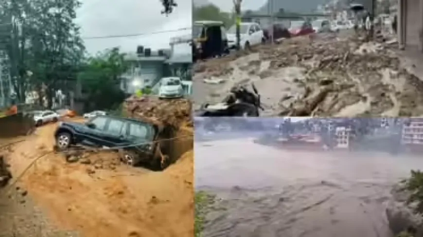 हिमाचल प्रदेश में बारिश-बाढ़ से हाल बेहाल, कुल्लू, मंडी, सिरमौर, ऊना, शिमला, सोलन में बारिश का अलर्ट