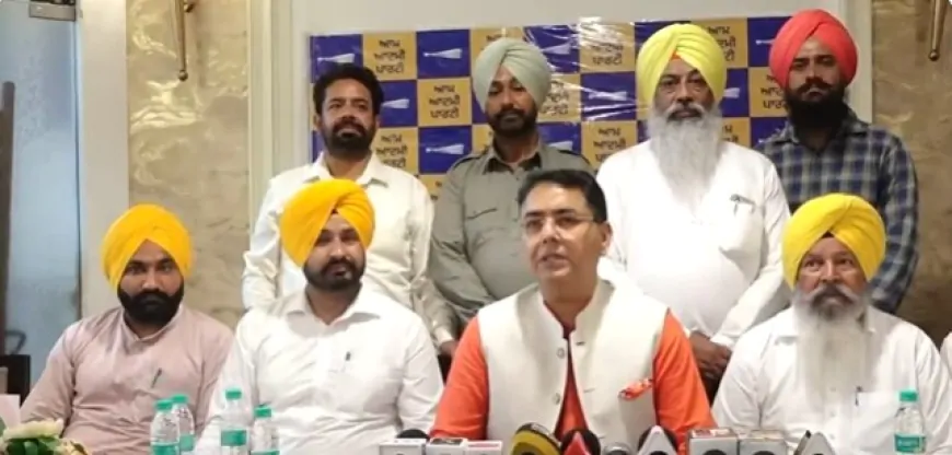 AAP मंत्रियों और विधायकों ने राशन सूची से नाम काटने के खिलाफ सभी जिलों में की प्रेस कॉन्फ्रेंस