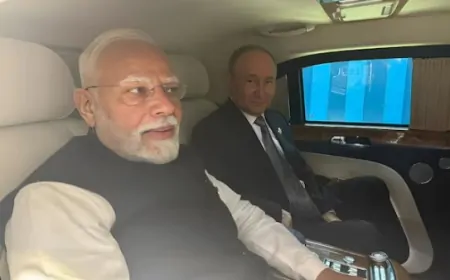SCO Summit : एक ही कार में मीटिंग के लिए पहुंचे मोदी-पुतिन, ट्रंप की बढ़ी टेंशन !