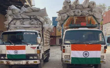 अफगानिस्तान की मदद के लिए आगे आया भारत, सहायता और राहत सामग्री भेजी