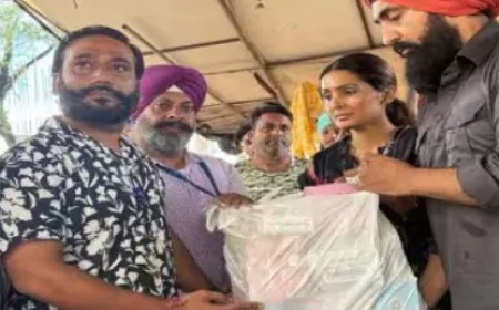 पूर्व क्रिकेटर हरभजन सिंह की पत्नी ने बाढ़ पीड़ितों की मदद के लिए बढ़ाया हाथ