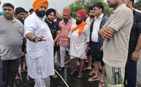 पंजाब में 1988 के बाद की सबसे भयानक बाढ़, सरकार के मंत्री और अधिकारी ग्राउंड जीरो पर उतरे