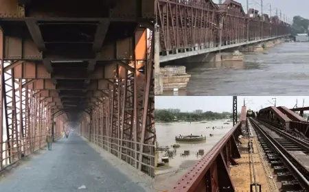 दिल्ली के पुराने यमुना पुल पर ट्रेन संचालन बंद, पुल की जर्जर स्थिति को देखते हुए रेलवे का फैसला