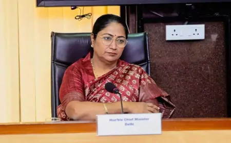 पंजाब में भीषण बाढ़ ! दिल्ली CM रेखा गुप्ता ने बढ़ाया मदद का हाथ, CM रिलीफ फंड में 5 करोड़ देने का किया एलान