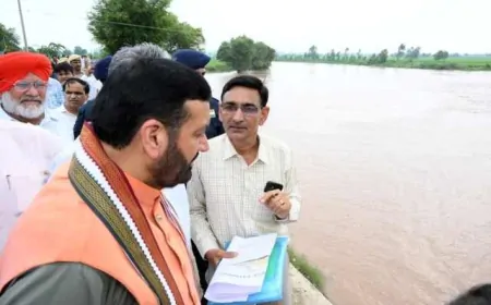 हरियाणा में भी बाढ़ से हालात चिंताजनक, CM सैनी लगातार बाढ़ प्रभावित इलाकों का कर रहे दौरा