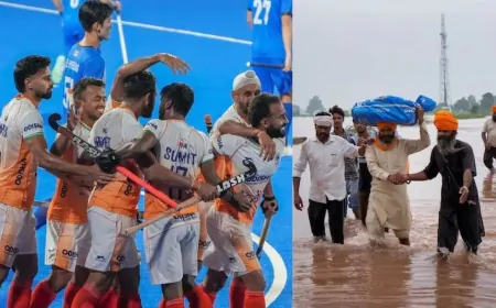 बाढ़ पीड़ित लोगों के लिए आगे आई भारतीय हॉकी टीम, प्रभावित इलाकों में मदद के लिए जाएगी भारतीय हॉकी टीम