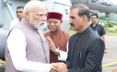PM मोदी का एलान, हिमाचल को दिया 1500 करोड़ रुपए का राहत पैकेज