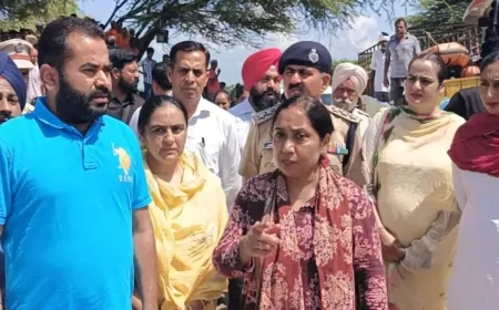 कच्ची जमीनों के किसानों को भी दिया जाएगा मुआवजा- कैबिनेट मंत्री डॉ. बलजीत कौर 