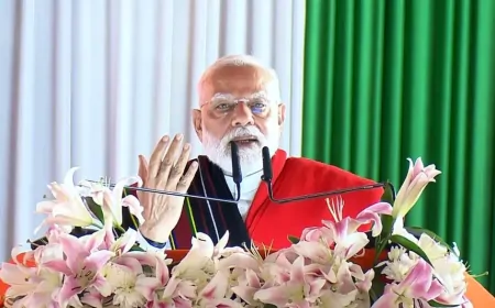 दो दिवसीय असम दौरे पर प्रधानमंत्री मोदी, 19 हजार करोड़ की परियोजनाओं का करेंगे शुभारंभ