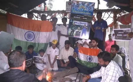 एशिया कप 2025 में भारत-पाकिस्तान का मुकाबला, देशभर में हो रहा है मैच का विरोध