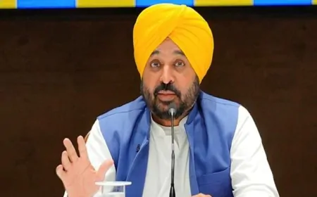 CM भगवंत सिंह मान - 'पंजाब को पुनर्जीवित करने का समय'
