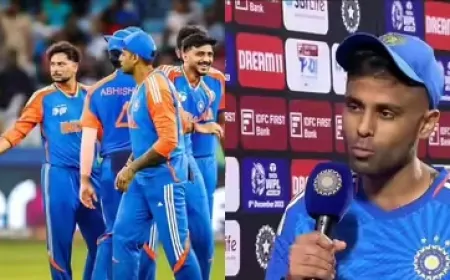 सूर्यकुमार ने किया बड़ा खुलासा, पाकिस्तानी खिलाड़ियों से क्यों नहीं मिलाया हाथ?