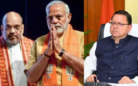 PM मोदी और अमित शाह ने CM धामी से फोन पर की बात, मूसलाधार बारिश से बिगड़े हालातों की ली जानकारी