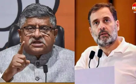 संविधान और संवैधानिक संस्थाओं को नहीं मानते राहुल गांधी- BJP सांसद रविशंकर प्रसाद 