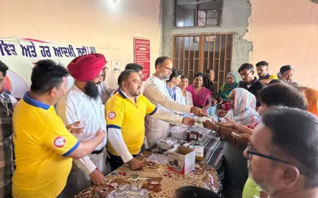 बाढ़ प्रभावित इलाकों में पंजाब सरकार सक्रिय: 24 घंटे में मेडिकल कैंपों के इलाज में 194% बढ़ोतरी