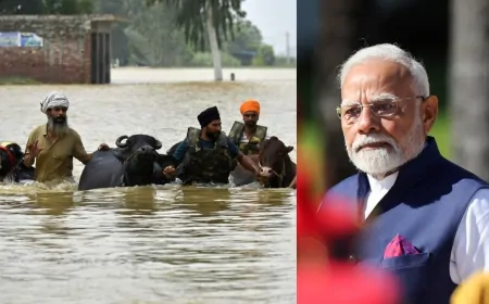बाढ़ से परेशान पंजाब के लिए राहत,  केंद्र से मिलेगा करोड़ो का फंड