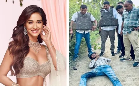 दिशा पाटनी के घर पर फायरिंग मामला, 5वें आरोपी का पुलिस ने किया हाफ एनकाउंटर