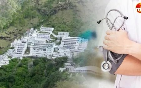 कटरा में श्राइन बोर्ड और भारतीय सेना का संयुक्त मेडिकल कैंप