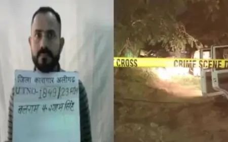 गाजियाबाद में पुलिस और अपराधी के बीच मुठभेड़, 50 हजार का इनामी गैंगस्टर ढेर