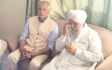 सुनील जाखड़ ने पूर्व सांसद मोहिंदर केपी से की मुलाकात, बेटे की मौत पर जताया दुख