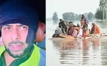 बाढ़ पीड़ितों की मदद में जुटे सिंगर मनकीरत औलख, पूरे पंजाब में 200 ट्रैक्टर दूंगा- मनकीरत औलख