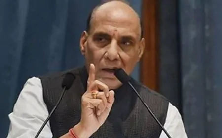 'PoK' अपने आप आएगा, हमले की जरूरत नहीं है'- राजनाथ सिंह 