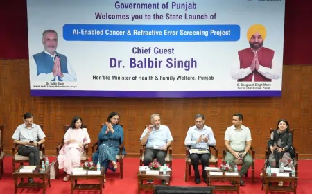 पंजाब सरकार की बड़ी पहल, AI तकनीक से होगी कैंसर और आंखों की जांच 