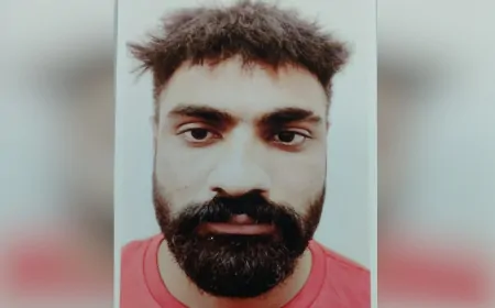 UAE से भारत लाया गया फरार आरोपी परमिंदर, UAE से भारत लेकर पहुंची पंजाब पुलिस 